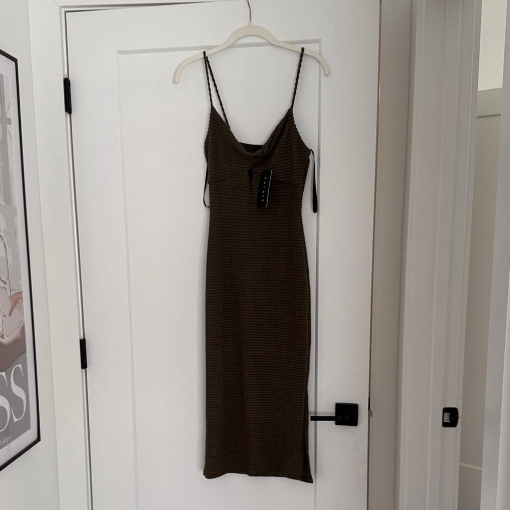 NWT Green Midi Dress